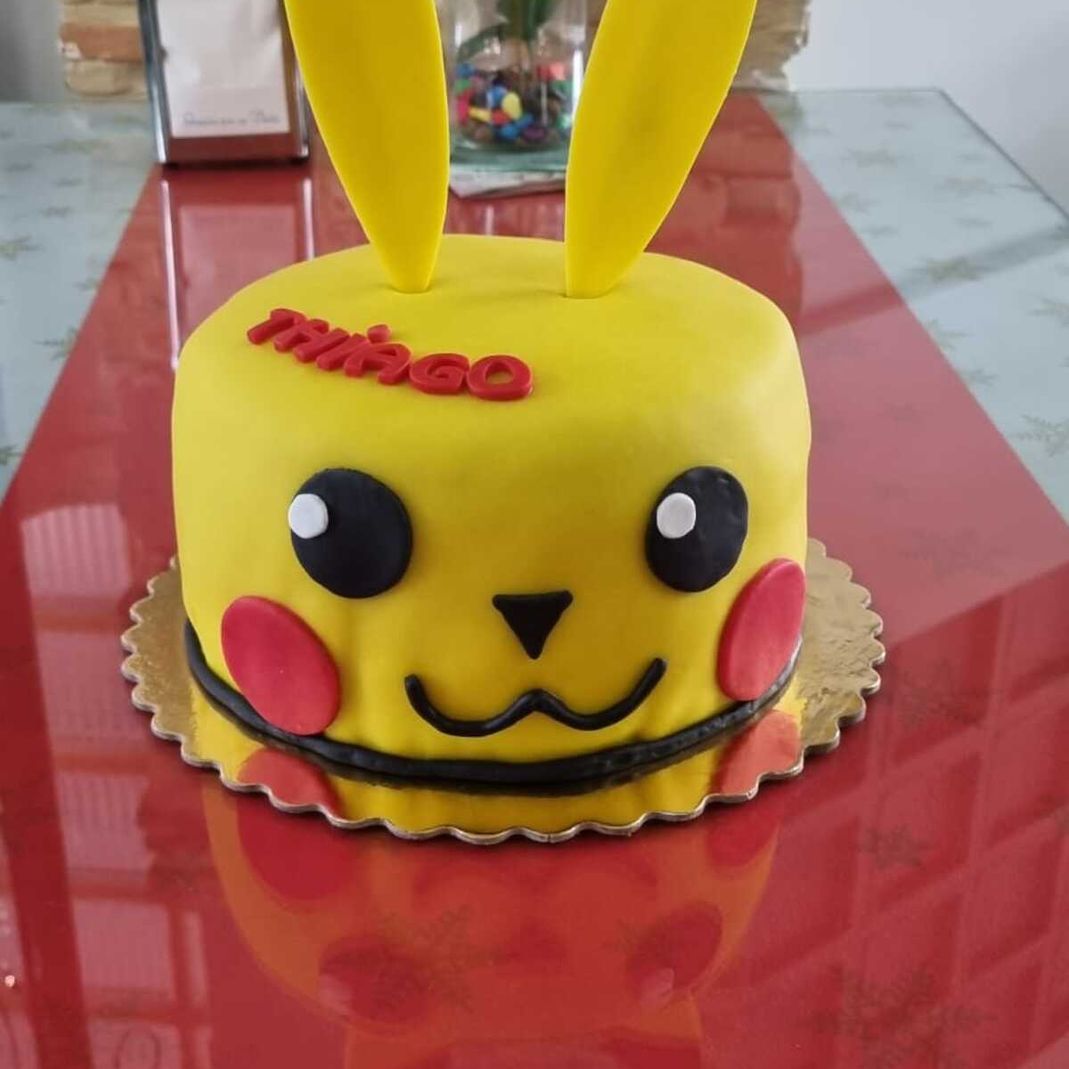 tarta de pikachu